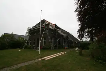 Dak renovatie van boerderij in Gasselternijveen